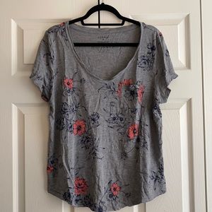 Torrid Classic fit vneck tee